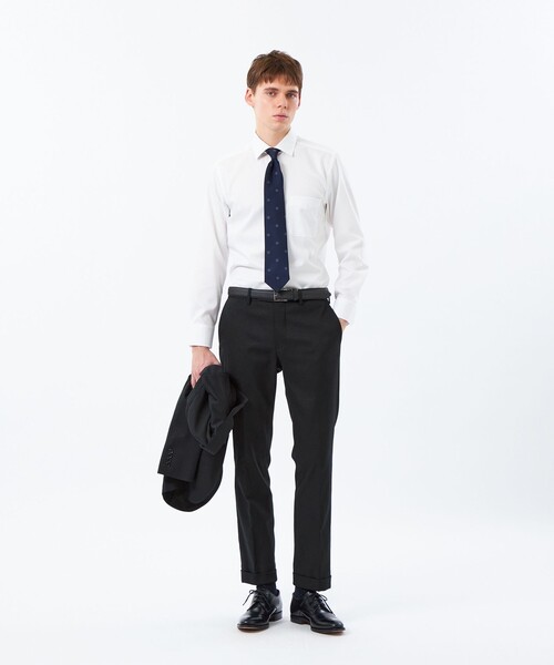 MACKINTOSH PHILOSOPHY(マッキントッシュ フィロソフィー)の「オックス/ストライプ/チェック/セミワイドシャツ(シャツ/ブラウス・メンズ・ライトブルー/ブルー系その他3/ブルー/ホワイト・40/38)」の5枚目の写真