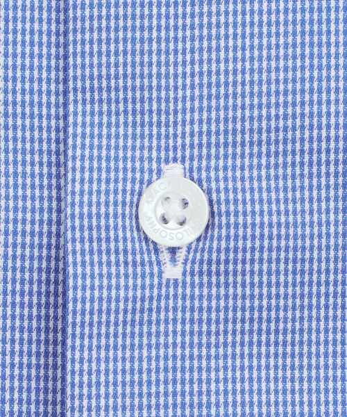 MACKINTOSH PHILOSOPHY(マッキントッシュ フィロソフィー)の「オックス/ストライプ/チェック/セミワイドシャツ(シャツ/ブラウス・メンズ・ライトブルー/ブルー系その他3/ブルー/ホワイト・40/38)」の15枚目の写真