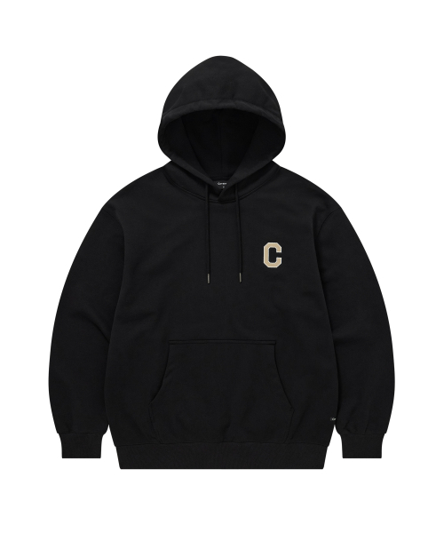 COVERNAT(カバーナット)の「Cロゴフードパーカー ブラック(パーカー・レディース・その他・SMALL/MEDIUM/LARGE/X-LARGE/XX-LARGE/X-SMALL)」の1枚目の写真