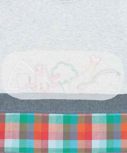 kladskap(クレードスコープ)の「お弁当半袖Tシャツ(Tシャツ/カットソー・キッズ・トップグレー/ライトグリーン・100cm/90cm/80cm/120cm/110cm)」の8枚目の写真