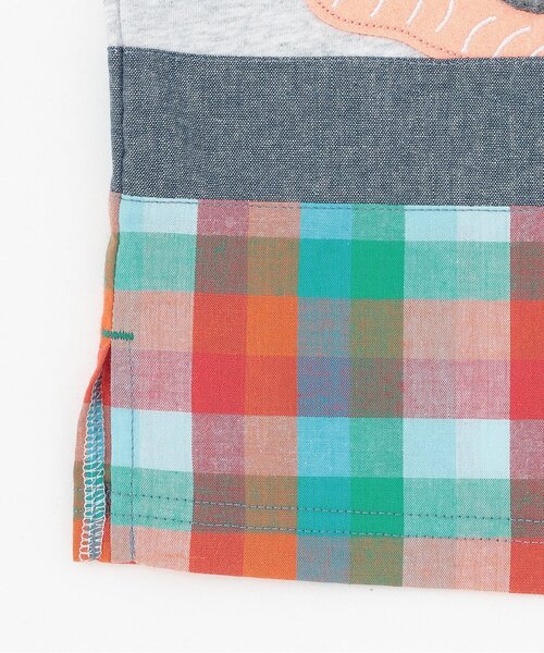 kladskap(クレードスコープ)の「お弁当半袖Tシャツ(Tシャツ/カットソー・キッズ・トップグレー/ライトグリーン・100cm/90cm/80cm/120cm/110cm)」の9枚目の写真