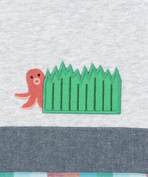 kladskap(クレードスコープ)の「お弁当半袖Tシャツ(Tシャツ/カットソー・キッズ・トップグレー/ライトグリーン・100cm/90cm/80cm/120cm/110cm)」の10枚目の写真