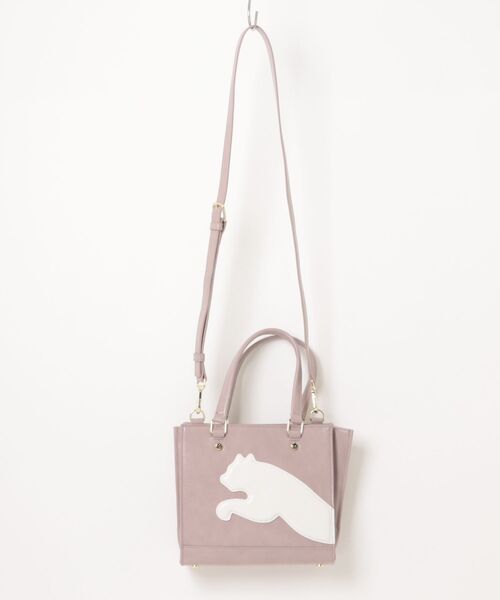 PUMA(プーマ)の「《PUMA》PUMA MINI トートバッグ(トートバッグ・レディース・ピンク系/ピンク系その他・フリー)」の2枚目の写真