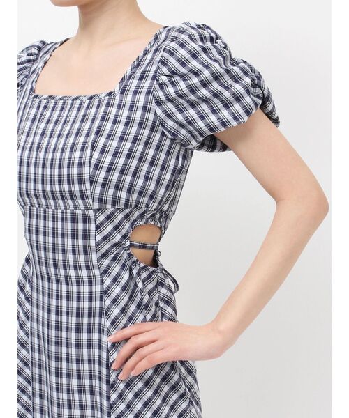 RESEXXY（リゼクシー）の「サイドオープンタイトワンピース（ワンピース・レディース・オレンジ/ネイビー/チャコールグレー・FREE）」の21枚目の写真