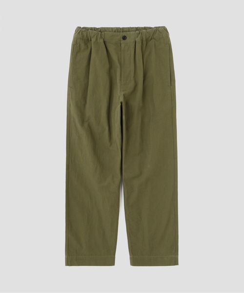 MHL.（エムエイチエル）の「CRISP COTTON CHAMBRAY（その他パンツ・レディース・アイボリー/オリーブ・1/0/3/2）」の16枚目の写真