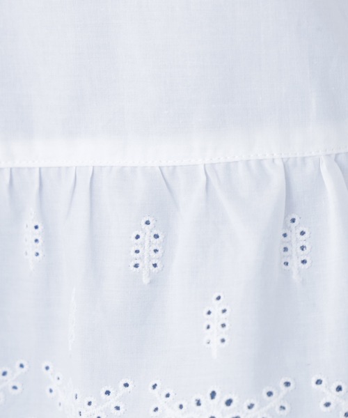 N.(N. Natural Beauty Basic)(エヌエヌナチュラルビューティーベーシック)の「コットン刺繍ブラウス(シャツ/ブラウス・レディース・ブラック/オフホワイト/レッド/ピンク・フリ-)」の19枚目の写真