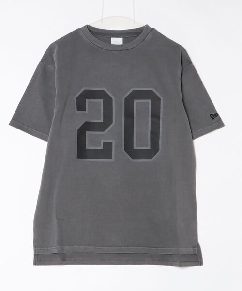 NEW ERA(ニューエラ)の「ニューエラ WS SS OS GARMENT DYE CT TEE CHA(Tシャツ/カットソー・レディース・チャコールグレー・M/S)」の7枚目の写真
