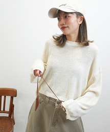 gossara | シアーニットプルオーバー(ニット/セーター)