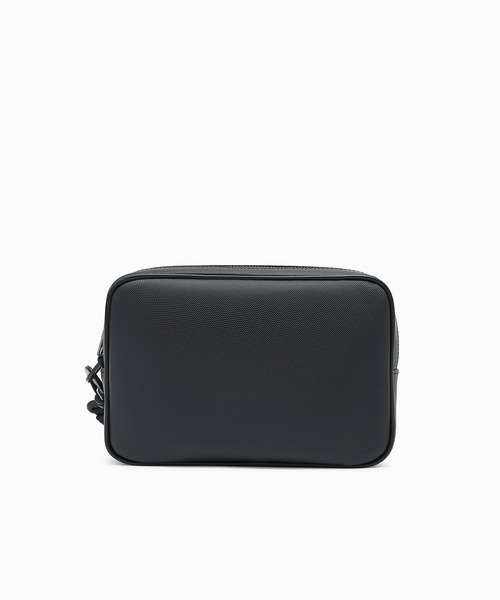 ARMANI EXCHANGE（アルマーニエクスチェンジ）の「【A|X アルマーニ エクスチェンジ】＜オンライン限定＞モノグラム×ストライプ ポーチ/セカンドバッグ（ポーチ・メンズ・スミクロ・FREE）」の2枚目の写真