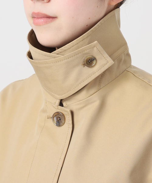 SLOBE IENA（スローブイエナ）の「《WEB限定/追加》ドルマンスリーブコート（ステンカラーコート・レディース・ベージュ/ネイビー・36/38）」の12枚目の写真