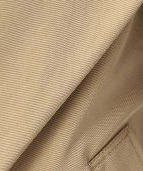 SLOBE IENA（スローブイエナ）の「《WEB限定/追加》ドルマンスリーブコート（ステンカラーコート・レディース・ベージュ/ネイビー・36/38）」の8枚目の写真