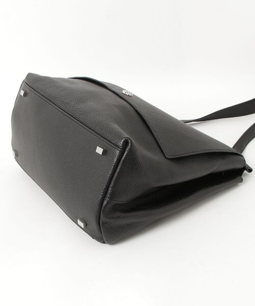 rehacer(レアセル)の「rehacer : One Hand Leather Bag / ワンハンドレザーバッグ(ショルダーバッグ・レディース・ブラック・FREE)」の3枚目の写真