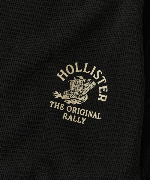 OUTSTANDING(アウトスタンディング)の「MOT SERIES LONG SLEEVE(HOLLISTER)_VINTAGE BLACK(Tシャツ/カットソー・メンズ・その他・MEDIUM/LARGE/X-LARGE)」の4枚目の写真