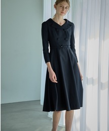ERADIE（エラディエ）の「Double-Breasted Midi One Piece  ダブルブレストミディワンピース（ワンピース）」