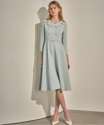 Double-Breasted Midi One Piece ダブルブレストミディワンピース