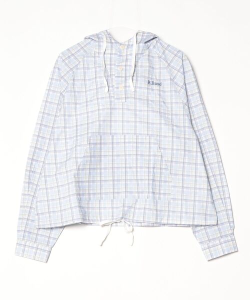 BROKEN BASE(ブロークンベース)の「コットンライクアノラック(ブルゾン・メンズ・ネイビー/グレー系/ブルー系・LARGE/MEDIUM/SMALL)」の10枚目の写真