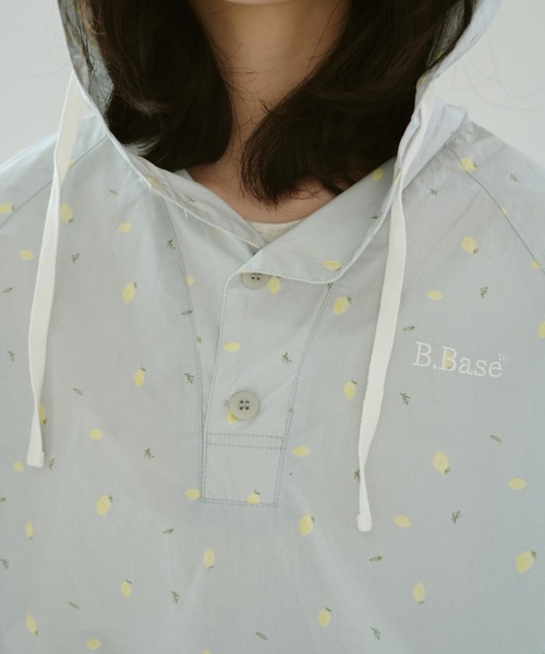 BROKEN BASE(ブロークンベース)の「コットンライクアノラック(ブルゾン・メンズ・ネイビー/グレー系/ブルー系・LARGE/MEDIUM/SMALL)」の13枚目の写真