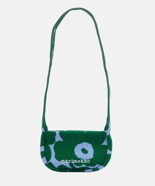 marimekko(マリメッコ)の「【ZOZO限定】Unikko / Knitted Crossbody Shoulderbag(ショルダーバッグ・レディース・モスグリーン・FREE)」の4枚目の写真