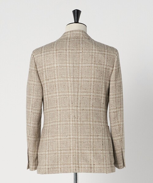 LARDINI（ラルディーニ）の「＜LARDINI＞ファンシーチェック シングル3ボタン テーラードジャケット（テーラードジャケット・メンズ・ベージュ・46/44/42）」の5枚目の写真