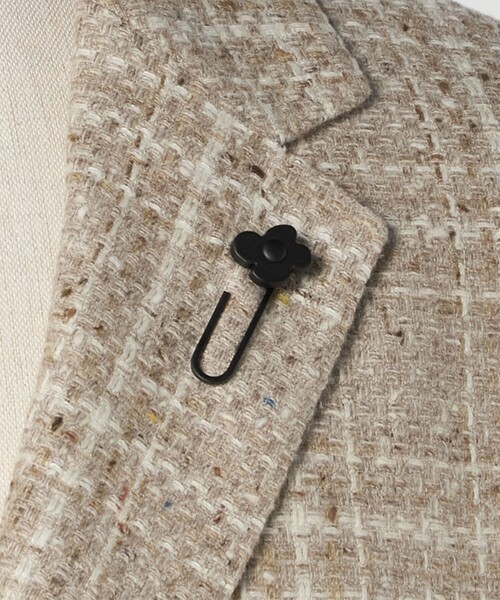 LARDINI（ラルディーニ）の「＜LARDINI＞ファンシーチェック シングル3ボタン テーラードジャケット（テーラードジャケット・メンズ・ベージュ・46/44/42）」の8枚目の写真