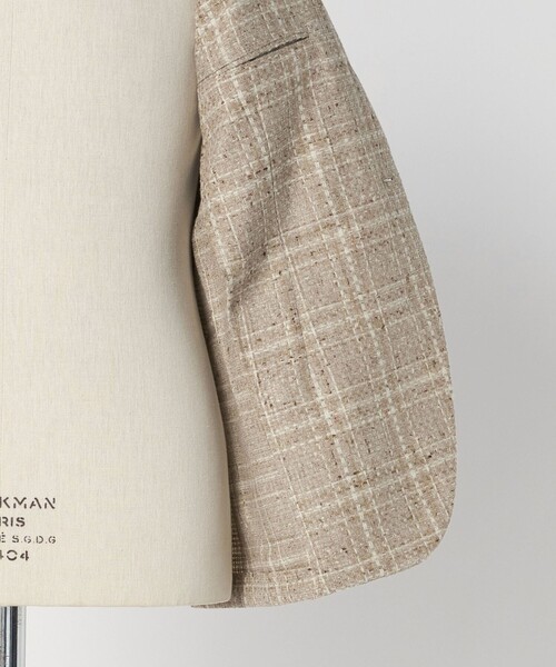 LARDINI（ラルディーニ）の「＜LARDINI＞ファンシーチェック シングル3ボタン テーラードジャケット（テーラードジャケット・メンズ・ベージュ・46/44/42）」の9枚目の写真