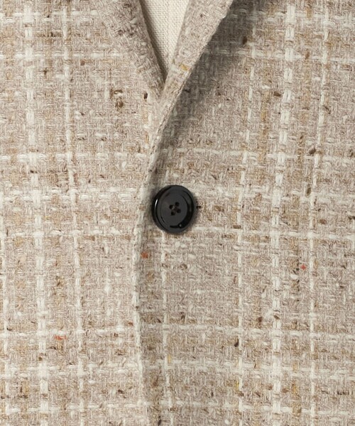 LARDINI（ラルディーニ）の「＜LARDINI＞ファンシーチェック シングル3ボタン テーラードジャケット（テーラードジャケット・メンズ・ベージュ・46/44/42）」の10枚目の写真