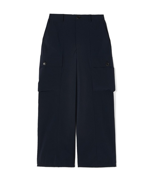 N.HOOLYWOOD COMPILE（N.ハリウッド コンパイル）の「FLAP-POCKET WIDE TROUSERS（スラックス・メンズ・チャコール/ネイビー・38/36/40）」の2枚目の写真
