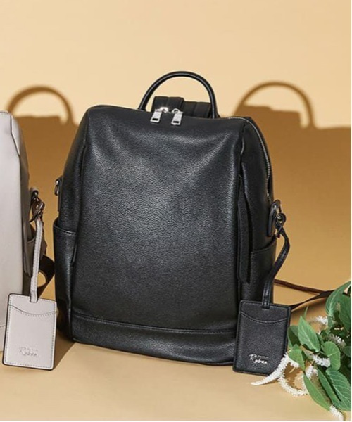 SALON de RUBAN(サロンドルヴァン)の「【SALON de RUBAN / サロン ド ルヴァン】 2wayリュック(バックパック/リュック・レディース・グレイッシュベージュ/ブラック/ダークグレー/アイボリー・FREE)」の1枚目の写真