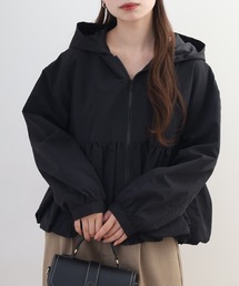 mitis（ミティス）の「mitis ナイロンワッシャー バルーン マウンテンパーカー ペプラム（マウンテンパーカー）」