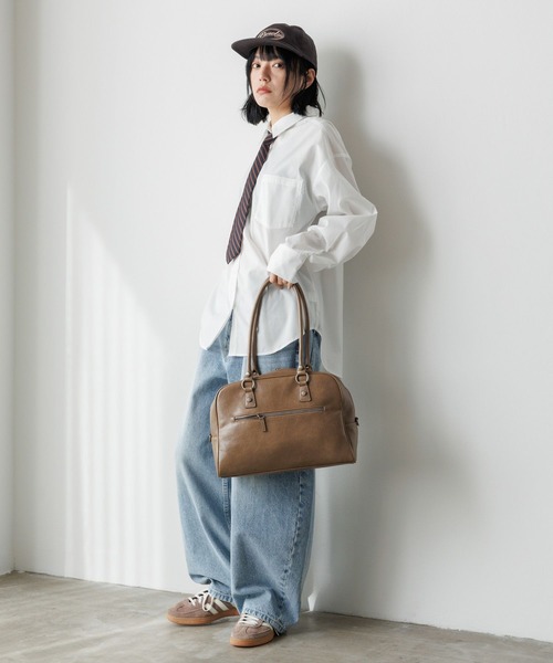 PBLIM（ページボーイリム）の「《UNISEX》サークルロゴCAP（キャップ・レディース・チャコールグレー/ネイビー・FREE）」の8枚目の写真