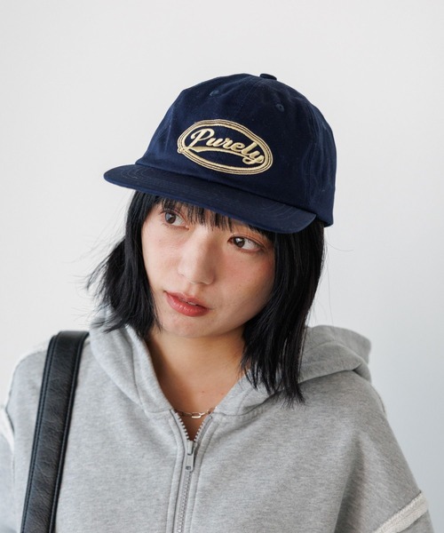 PBLIM（ページボーイリム）の「《UNISEX》サークルロゴCAP（キャップ・レディース・チャコールグレー/ネイビー・FREE）」の9枚目の写真