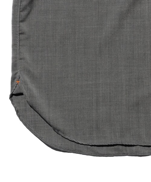 BEAMS PLUS（ビームスプラス）の「▲B.D. Pullover Classic-fit Washable Wool Oxford（シャツ/ブラウス・メンズ・グリーン/ブルー/グレー/ピンク/イエロー・LARGE/MEDIUM/SMALL/X-LARGE）」の11枚目の写真