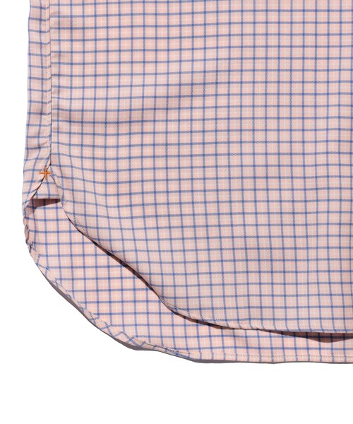 BEAMS PLUS（ビームスプラス）の「▲B.D. Pullover Classic-fit Washable Wool Oxford（シャツ/ブラウス・メンズ・グリーン/ブルー/グレー/ピンク/イエロー・LARGE/MEDIUM/SMALL/X-LARGE）」の18枚目の写真