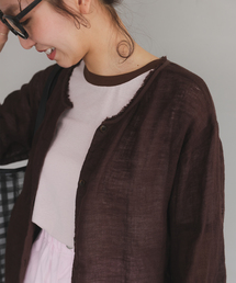 JOURNAL STANDARD relume | リネンガーゼ2WAYカーディガン(シャツ/ブラウス)
