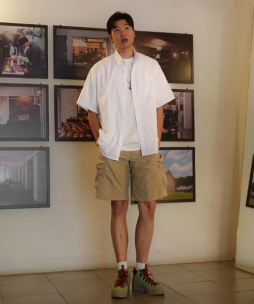 KALAPATTHAR(カラパタール)の「Nylon Taslan Belted Cargo Shorts - Beige(その他パンツ・メンズ・その他・MEDIUM/LARGE/X-LARGE)」の6枚目の写真