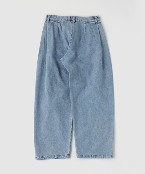 WISM（ウィズム）の「SEVENTH / セブンス DENIM 410 BERMUDA JEANS（デニムパンツ・メンズ・ライトブルー・SMALL/MEDIUM）」の2枚目の写真