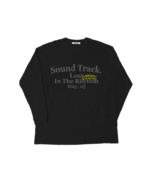 COSO(コソ)の「CCサウンドトラックロングスリーブ(グレー)(Tシャツ/カットソー・レディース・グレー・MEDIUM/LARGE)」の3枚目の写真
