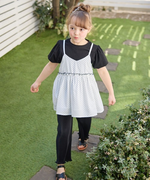 Piet(ピエット)の「リラックス プリーツパンツ(その他パンツ・キッズ・ブラック/ピンク/オフホワイト/ブラウン・100/120/110/130)」の8枚目の写真
