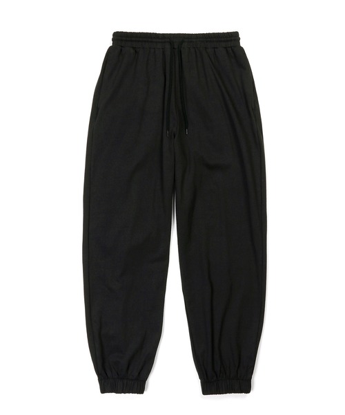 The DUFFER of ST.GEORGE（ザダファーオブセントジョージ）の「8oz HEAVY WEIGHT COTTON 'GYM' EASY PANTS：セットアップ対応 ヘビーウェイト ジムパンツ / イージーパンツ / 8オンス / ルーズシルエット（スウェットパンツ・メンズ・ネイビー/ブルーグレー/ブラウン/スミクロ・MEDIUM/X-LARGE/LARGE）」の15枚目の写真