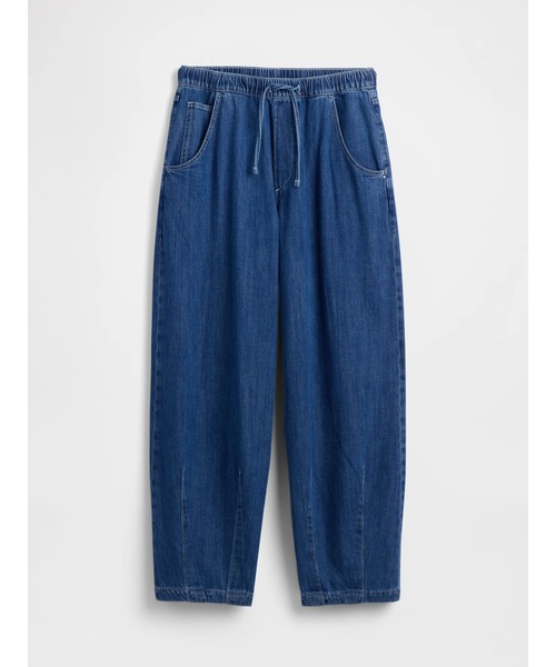 GAP(ギャップ)の「スーパーバギー イージーウエストデニム(デニムパンツ・メンズ・ライトインディゴブルー・XS/S/M/L/XL)」の4枚目の写真