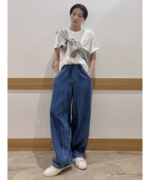 GAP(ギャップ)の「スーパーバギー イージーウエストデニム(デニムパンツ・メンズ・ライトインディゴブルー・XS/S/M/L/XL)」の8枚目の写真