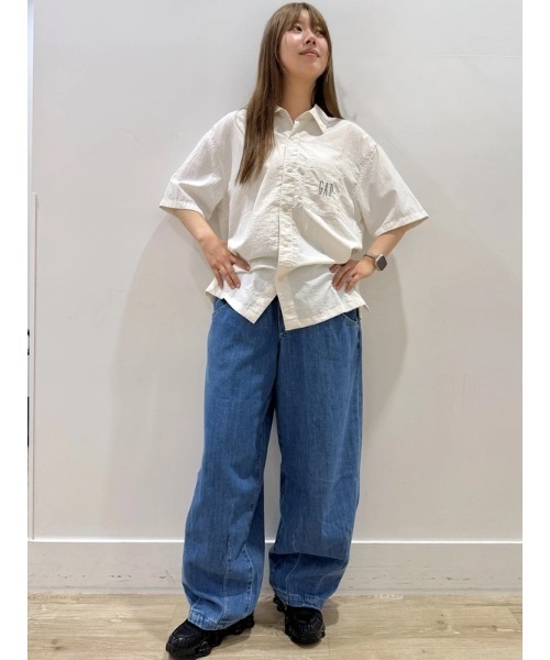 GAP(ギャップ)の「スーパーバギー イージーウエストデニム(デニムパンツ・メンズ・ライトインディゴブルー・XS/S/M/L/XL)」の10枚目の写真