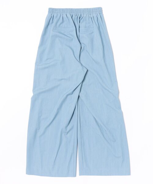 Jines(ジネス)の「テンセルデニム2タックワイドパンツ(デニムパンツ・レディース・インディゴブルー/ライトブルー・38)」の21枚目の写真