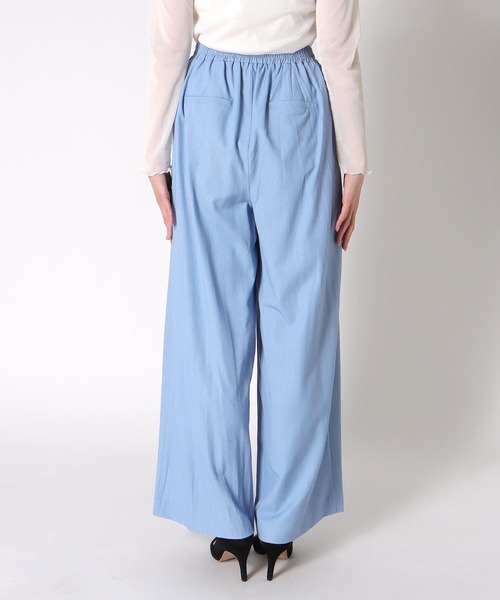 Jines(ジネス)の「テンセルデニム2タックワイドパンツ(デニムパンツ・レディース・インディゴブルー/ライトブルー・38)」の12枚目の写真