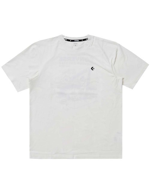 CONVERSE（コンバース）の「コンバース  CS STORE TEE M 半袖Tシャツ（Tシャツ/カットソー・メンズ・ブラック/オフホワイト・M/L/LL）」の4枚目の写真