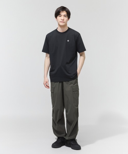 CONVERSE（コンバース）の「コンバース  CS STORE TEE M 半袖Tシャツ（Tシャツ/カットソー・メンズ・ブラック/オフホワイト・M/L/LL）」の8枚目の写真