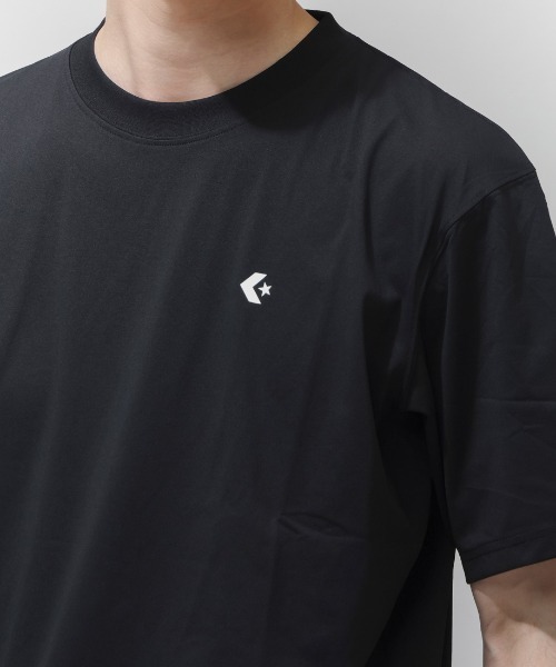 CONVERSE（コンバース）の「コンバース  CS STORE TEE M 半袖Tシャツ（Tシャツ/カットソー・メンズ・ブラック/オフホワイト・M/L/LL）」の9枚目の写真