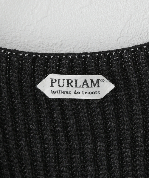 IENA(イエナ)の「PURLAM/プラム AZE Vest ベスト PU126-MVE 01(ベスト・レディース・ブラック・FREE)」の8枚目の写真