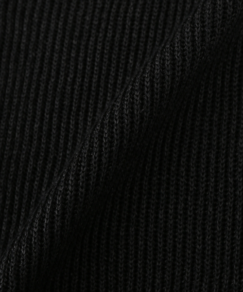 IENA(イエナ)の「PURLAM/プラム AZE Vest ベスト PU126-MVE 01(ベスト・レディース・ブラック・FREE)」の2枚目の写真