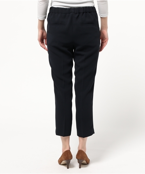 31 Sons de mode（トランテアン　ソン　ドゥ　モード）の「ダブルクロスロングパンツ（その他パンツ・レディース・オフホワイト/ベージュ/ネイビー・36/38）」の5枚目の写真